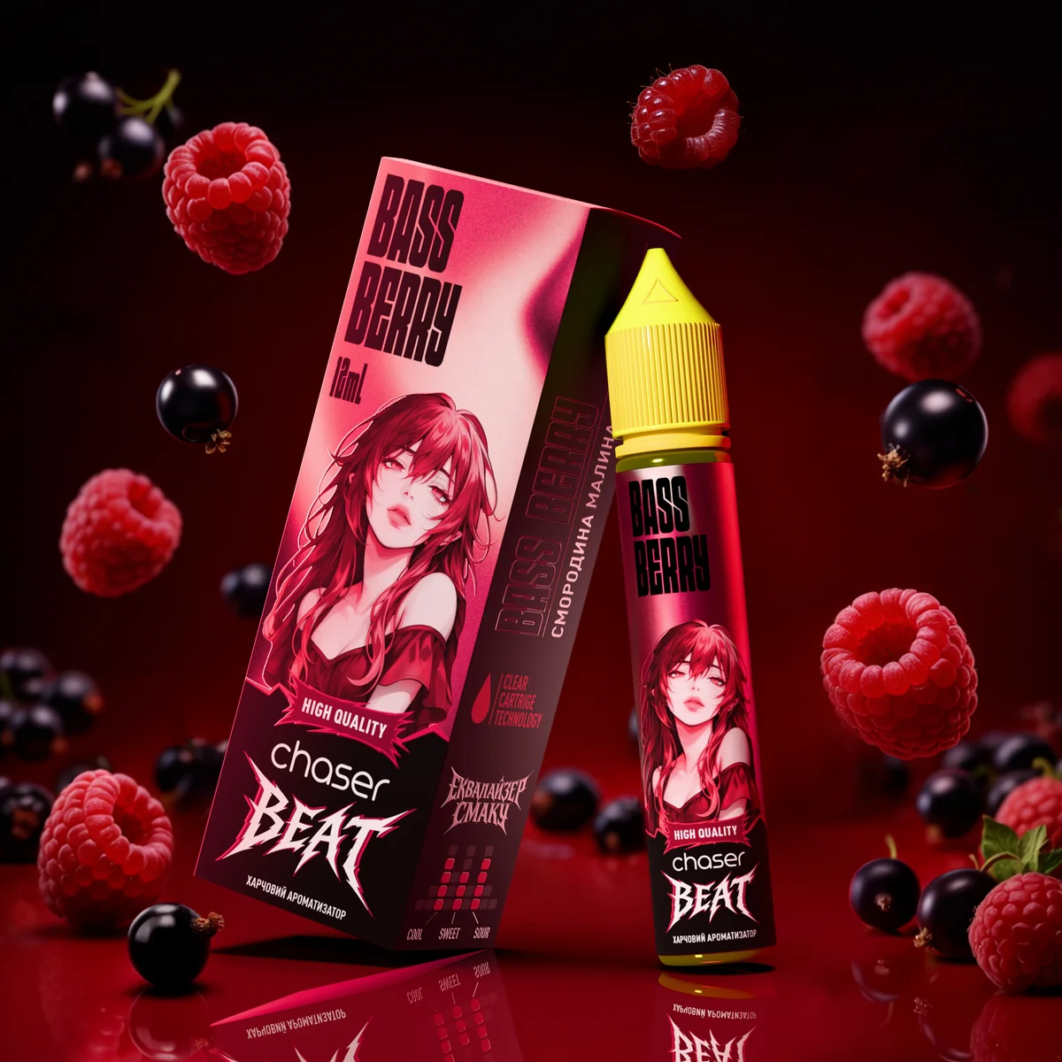 CHASER BEAT Bass Berry 30мл