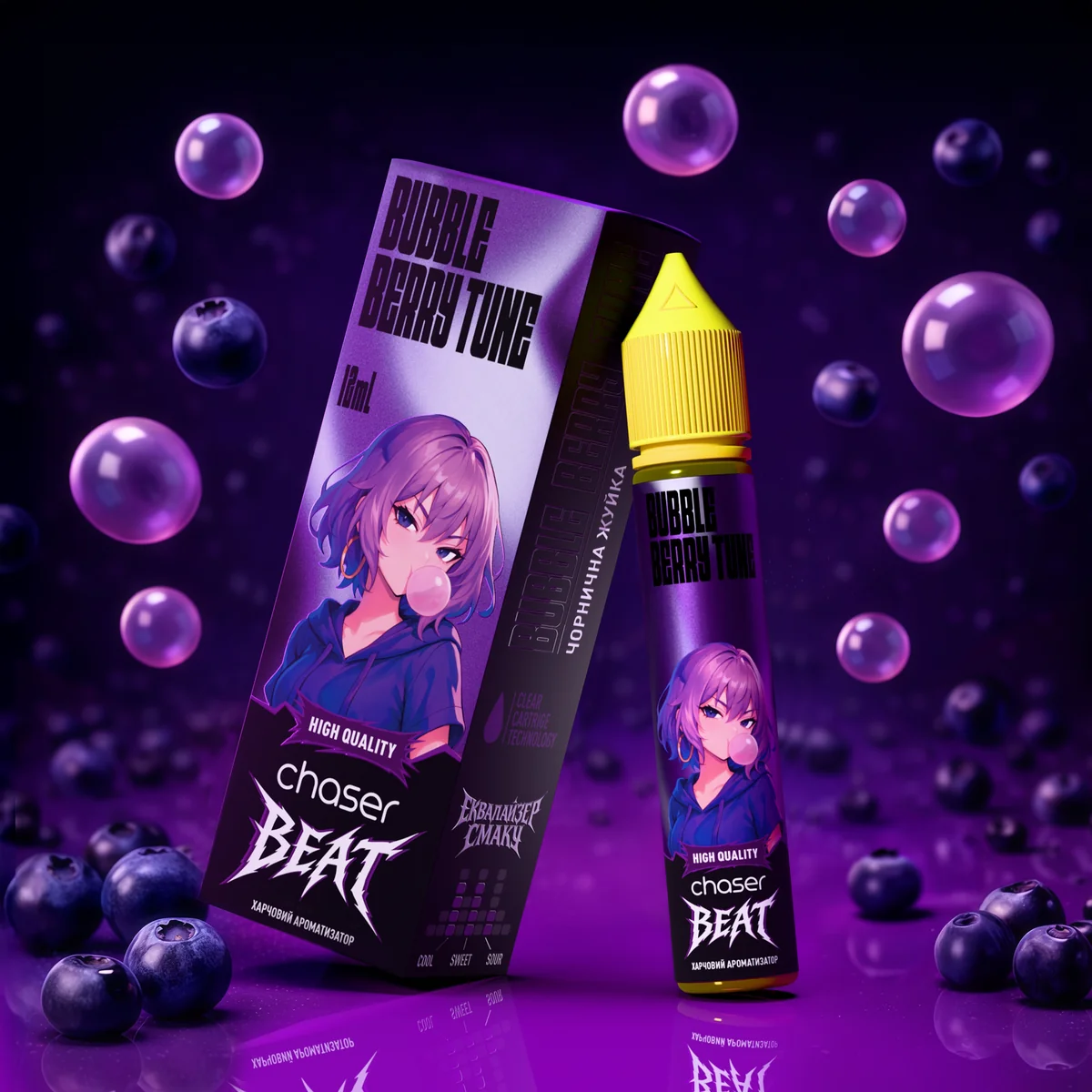 CHASER BEAT Bubble Berry Tune 30мл
