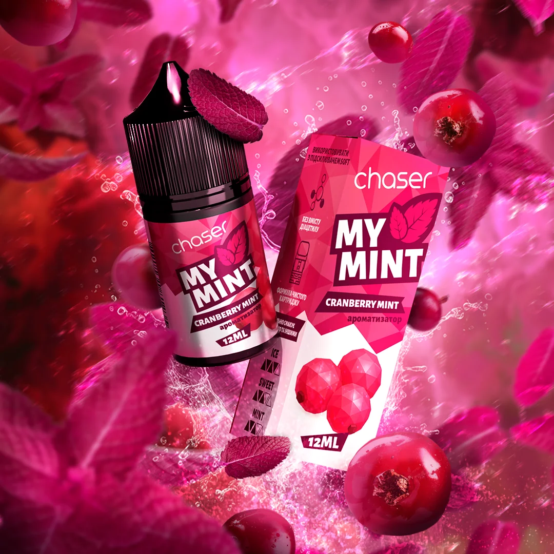 CHASER MY MINT Cranberry Mint 30мл