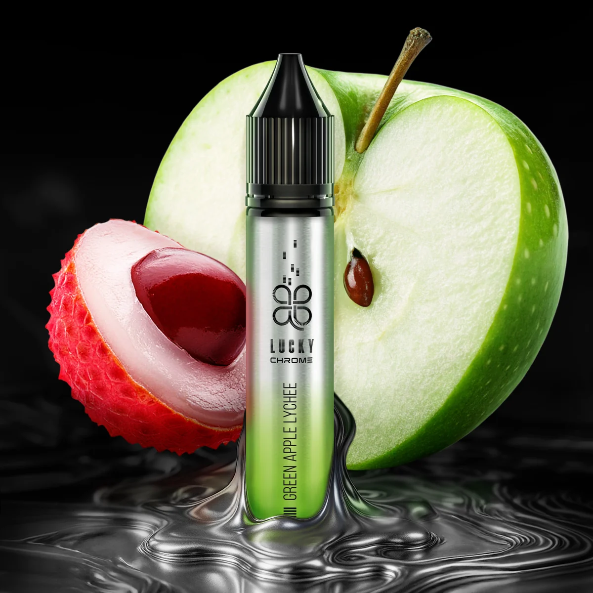 LUKCY LUKCY CHROME Green Apple Lychee 30мл