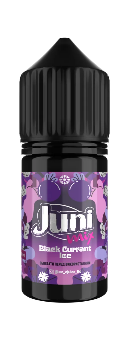 MIX BAR JUNI MIX Black Currant Ice 30мл