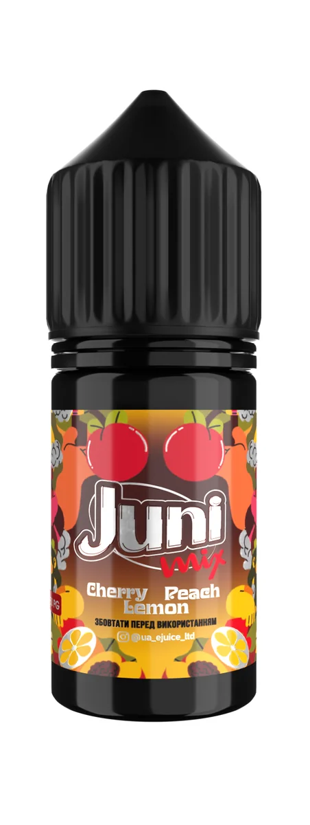 MIX BAR JUNI MIX Cherry Peach Lemon 30мл