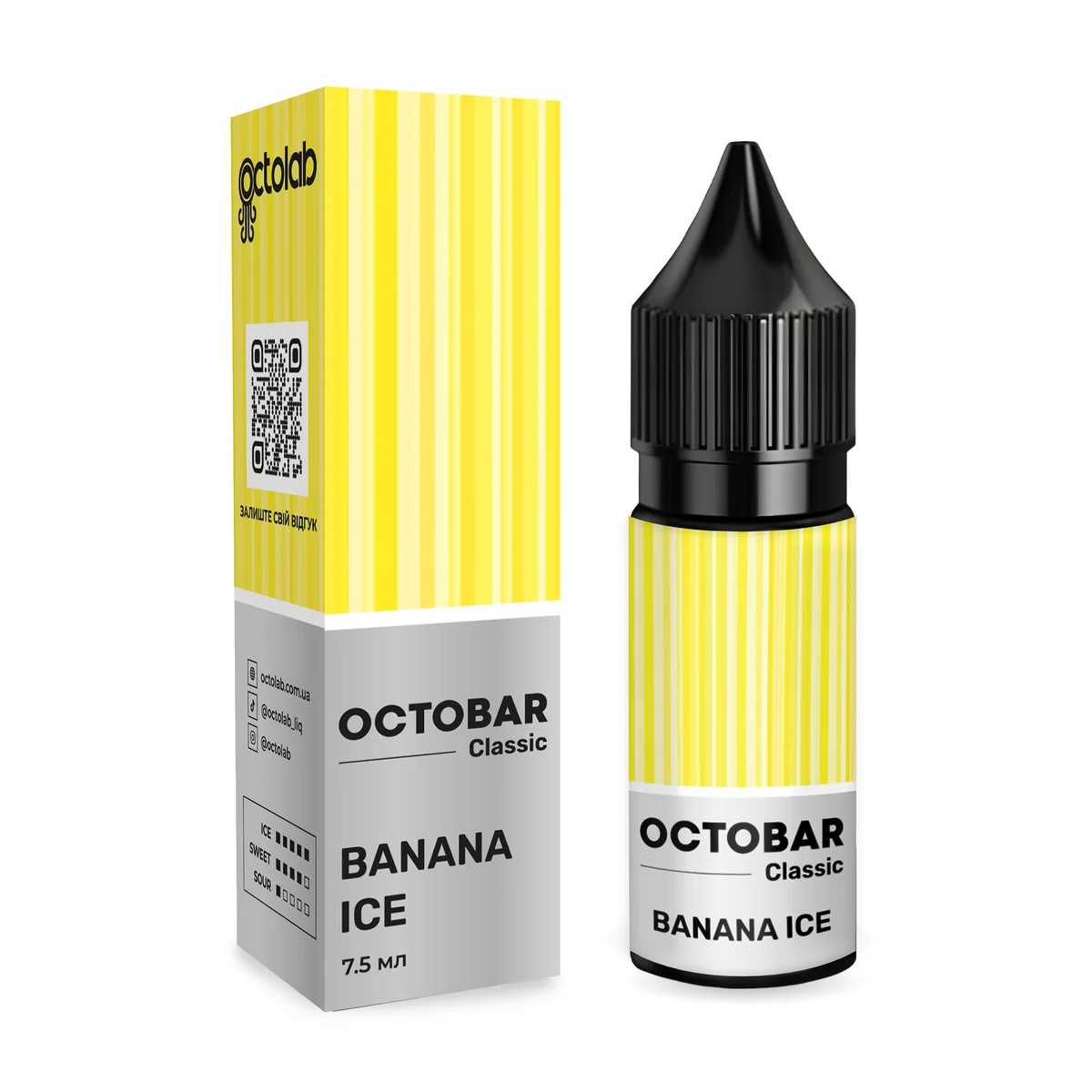 OCTOBAR CLASSIC Banana Ice 15мл
