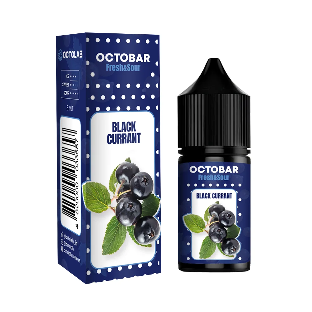 OCTOBAR Fresh&Sour Black Currant 10мл