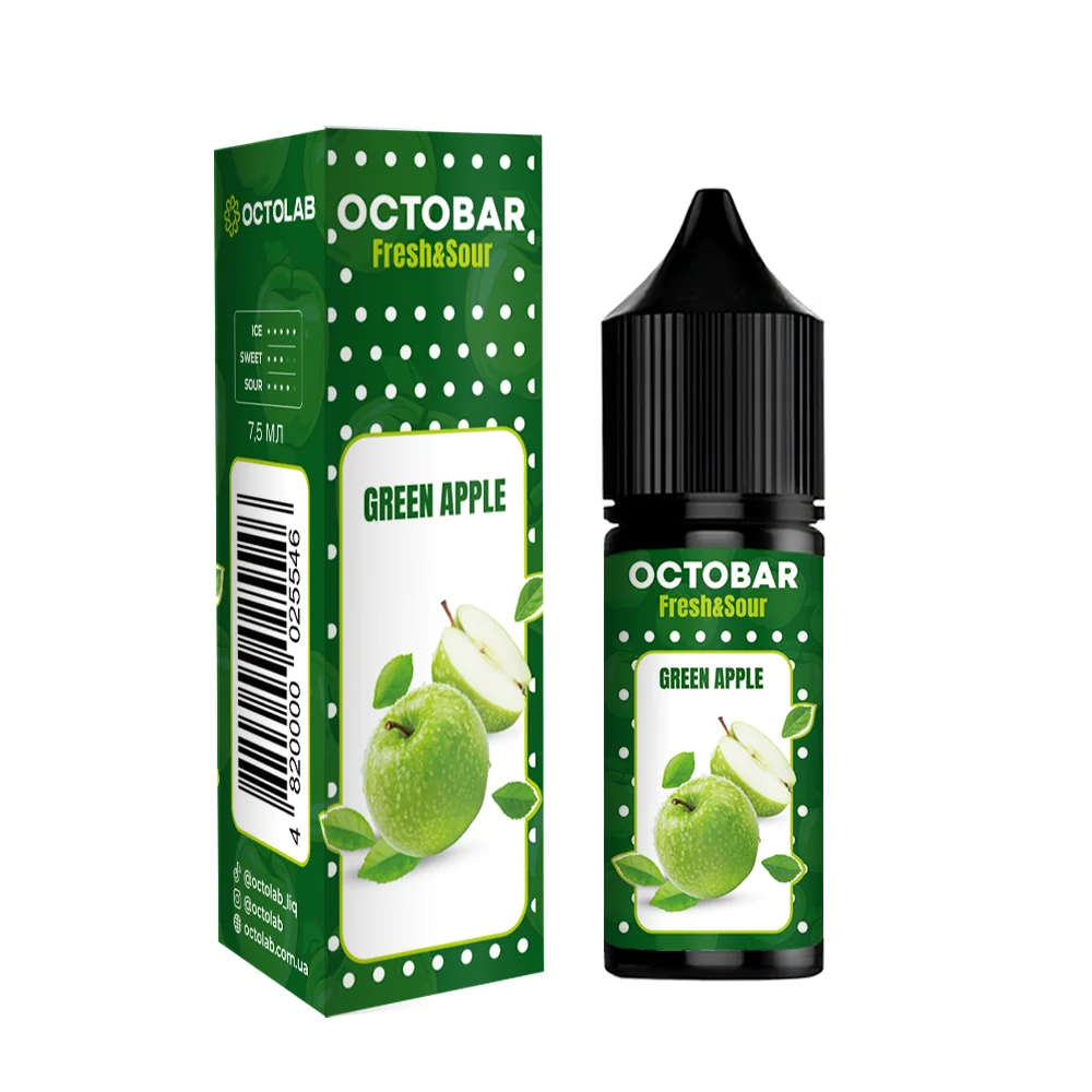 OCTOBAR Fresh&Sour Green Apple 15мл