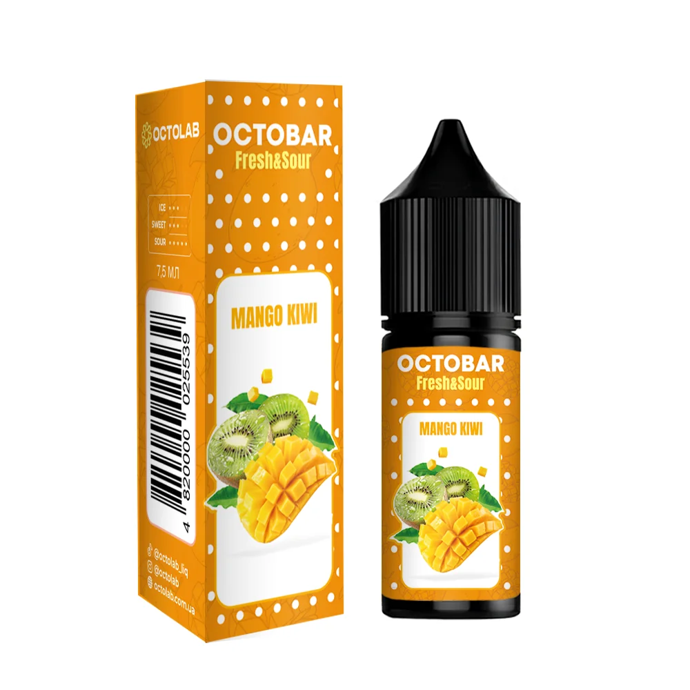 OCTOBAR Fresh&Sour Mango Kiwi 15мл