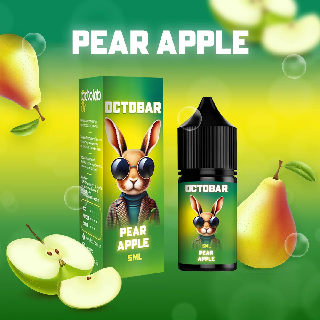 OCTOBAR NFT Pear Apple 10мл
