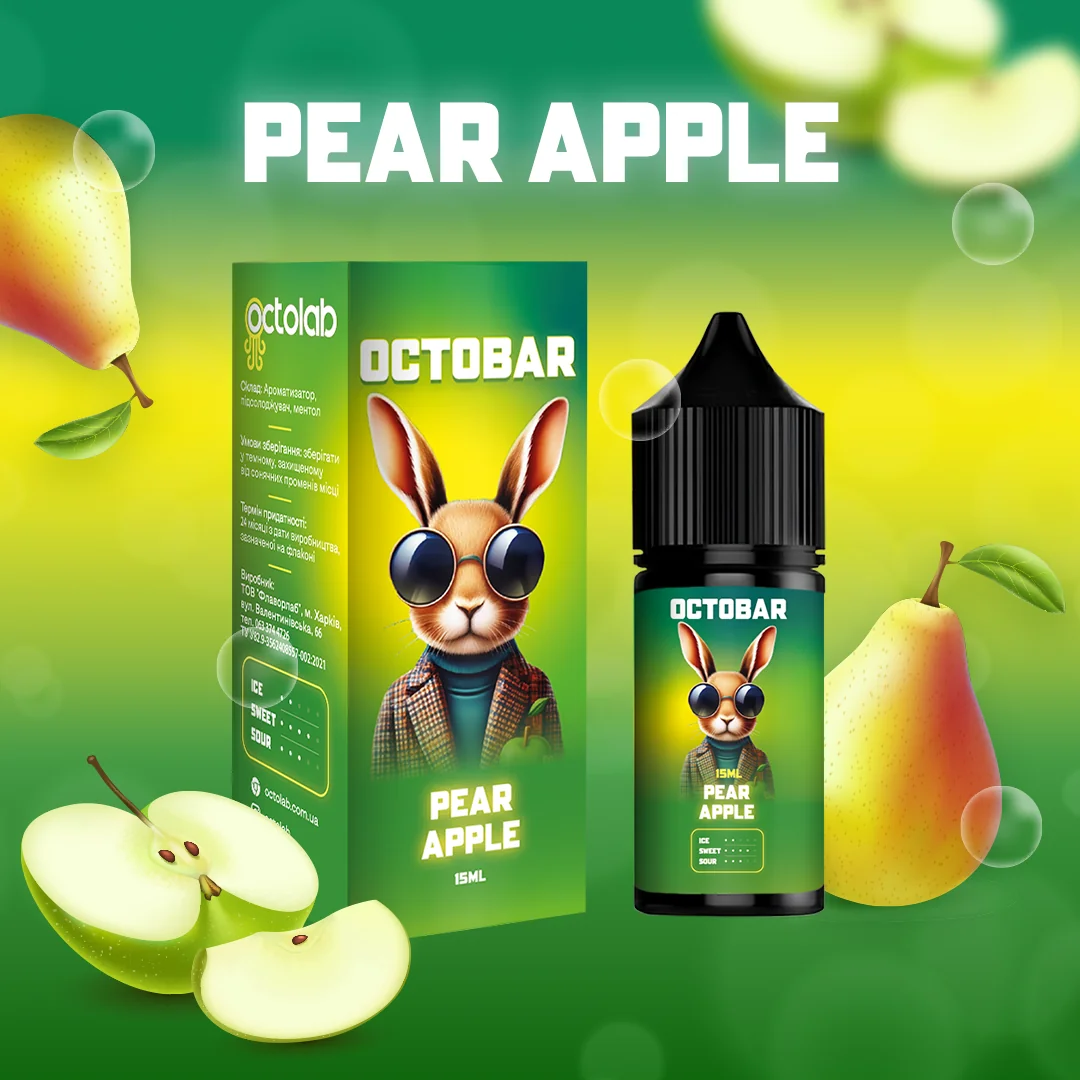 OCTOBAR NFT Pear Apple 30мл