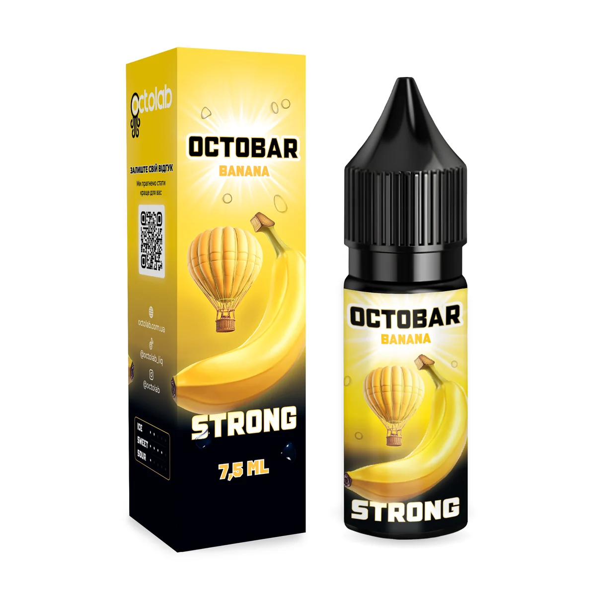 OCTOBAR STRONG Banana 15мл