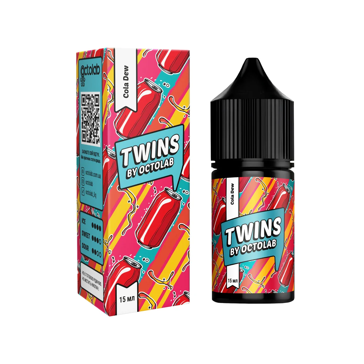 OCTOBAR TWINS Cola Dew 30мл