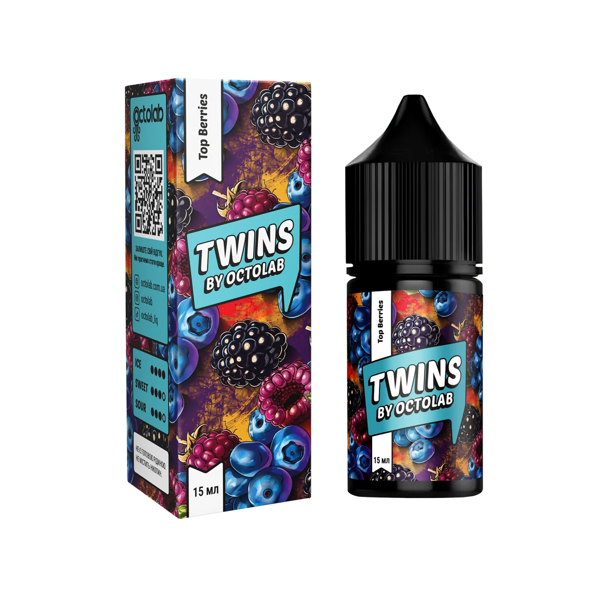 OCTOBAR TWINS Top Berries 30мл