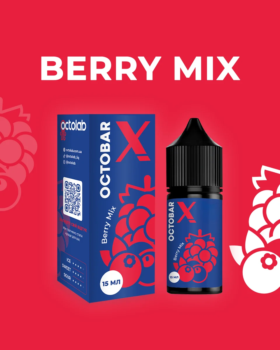 OCTOBAR X Berry Mix 30мл
