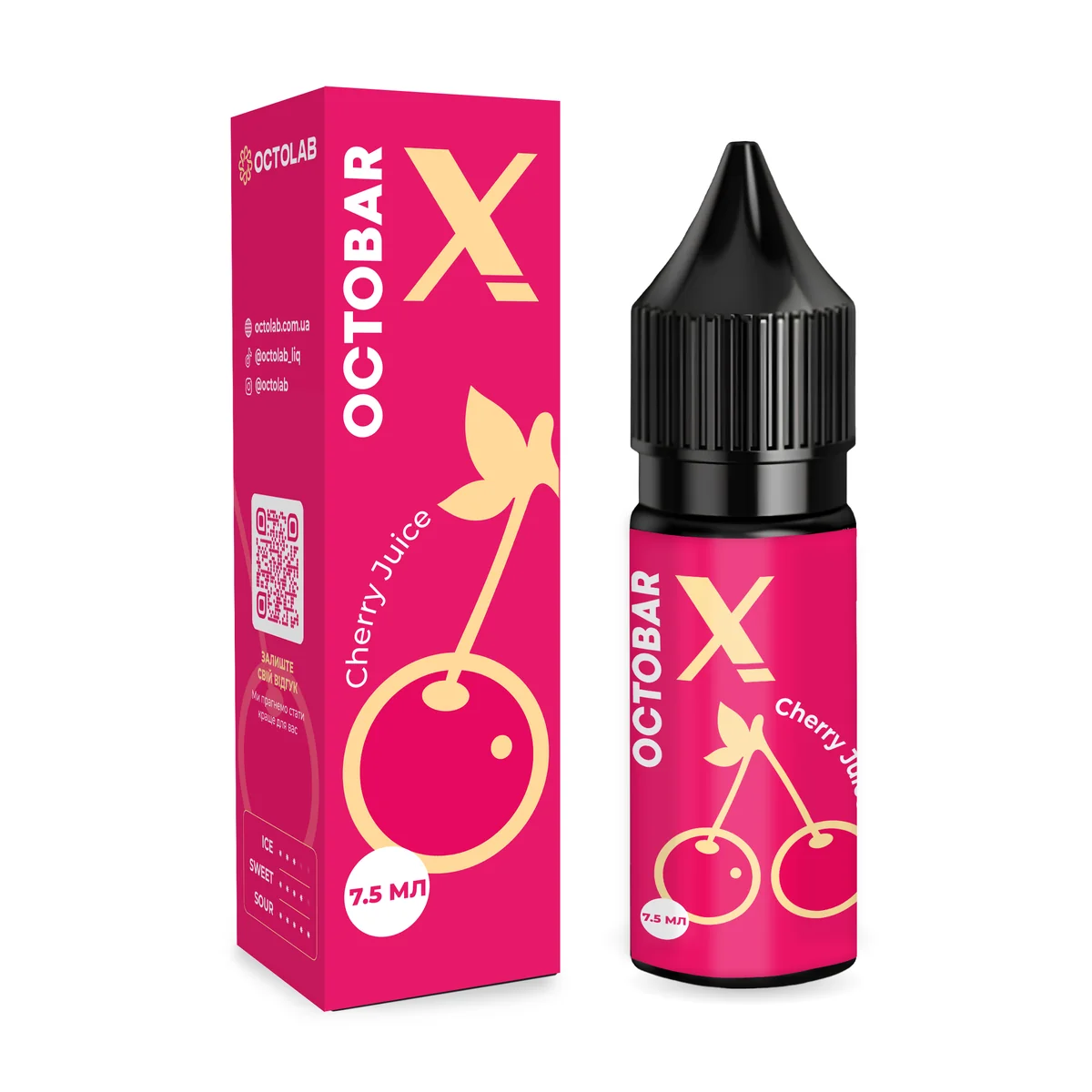 OCTOBAR X Cherry Juice 15мл