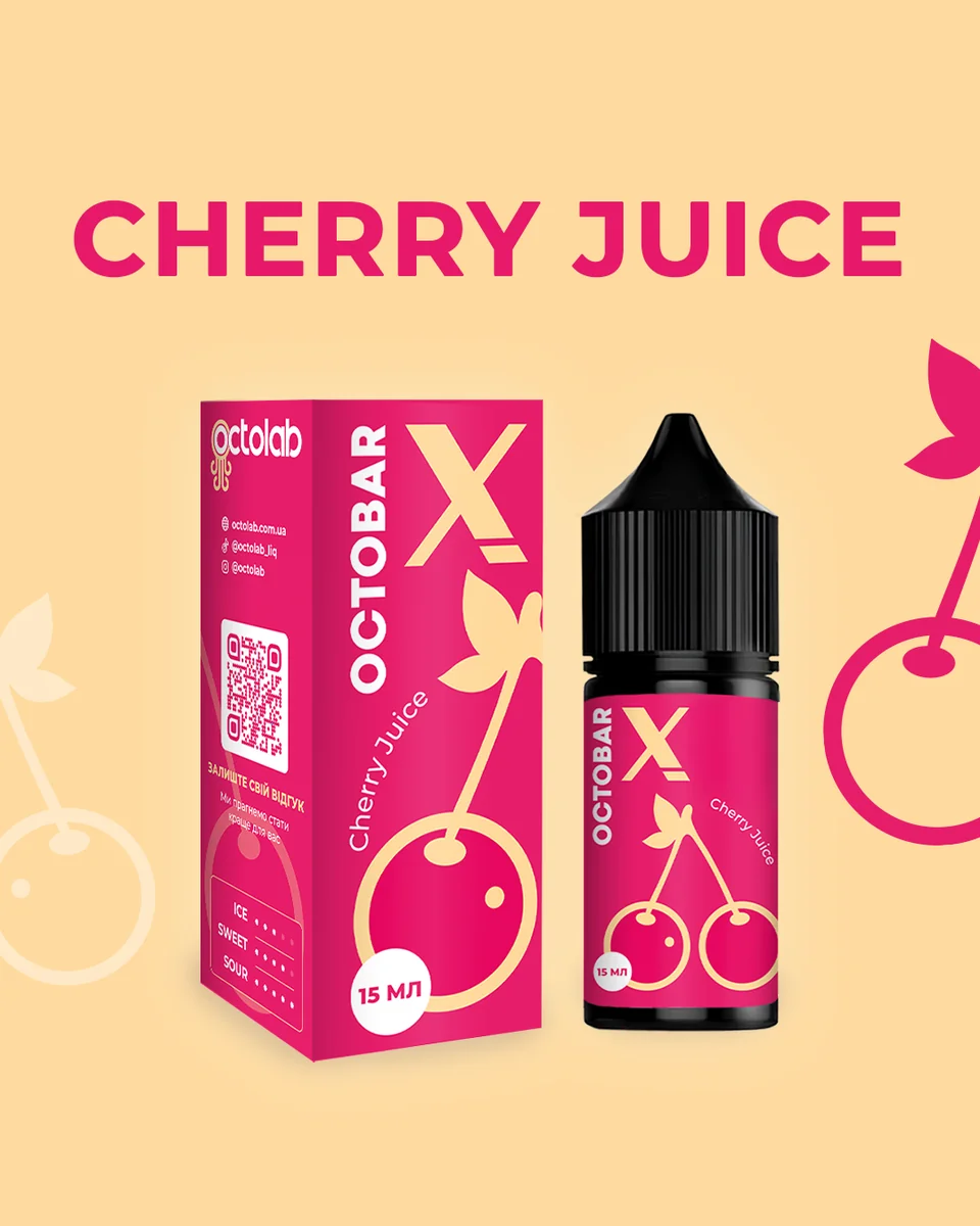 OCTOBAR X Cherry Juice 30мл